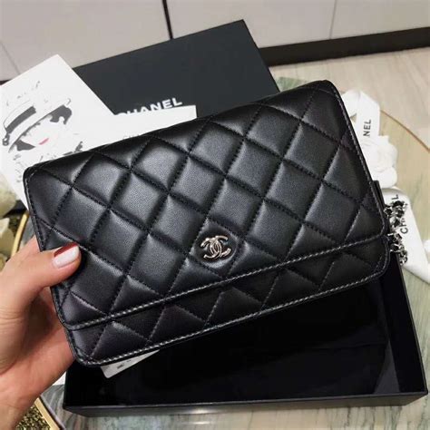 chanel lambskin fake wallet|Chanel classic wallet lambskin.